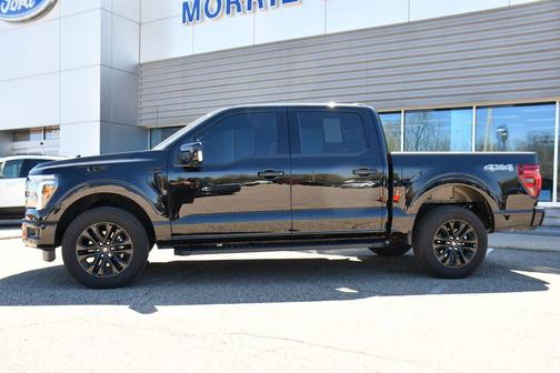 Agate Black Metallic 2025 Ford F-150 Lariat