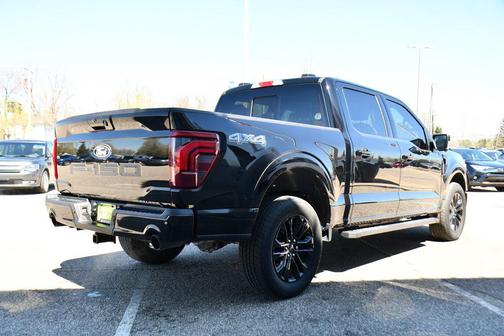 Agate Black Metallic 2025 Ford F-150 Lariat