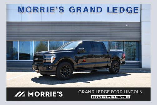 Agate Black Metallic 2025 Ford F-150 Lariat