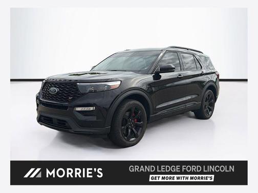 Agate Black Metallic 2023 Ford Explorer ST