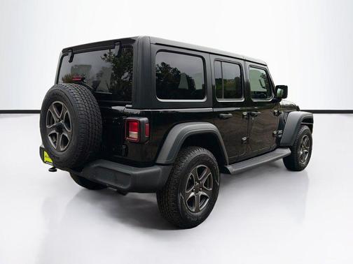 Black Clearcoat 2018 Jeep Wrangler Unlimited Sport