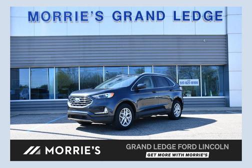 Stone Blue Metallic 2022 Ford Edge SEL