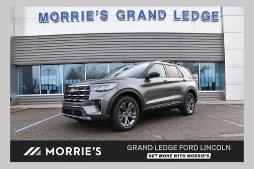 Carbonized Gray Metallic 2026 Ford Explorer Active w/200A Pkg