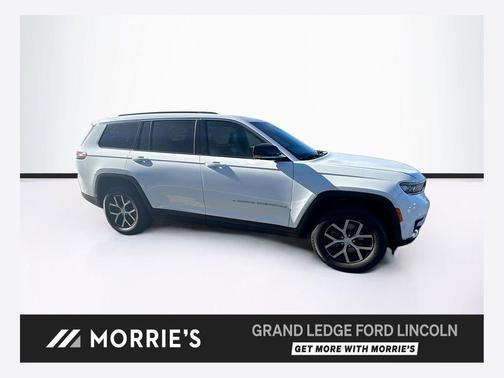 Bright White Clearcoat 2024 Jeep Grand Cherokee L Limited