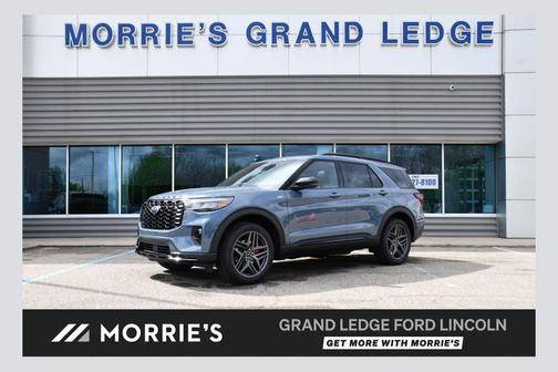 Vapor Blue Metallic 2026 Ford Explorer ST-Line