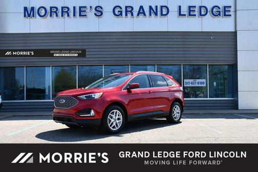 Rapid Red Metallic Tinted Clearcoat 2024 Ford Edge SEL