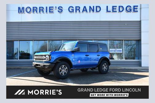 Velocity Blue Metallic 2026 Ford Bronco Big Bend