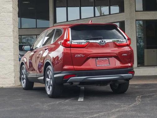 Red 2018 Honda CR-V EX-L