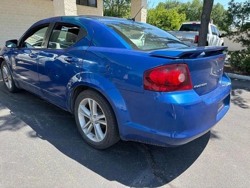 Blue 2012 Dodge Avenger SXT Plus