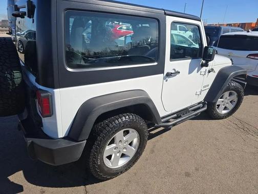 White 2017 Jeep Wrangler Sport