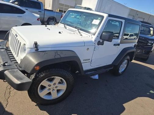 White 2017 Jeep Wrangler Sport