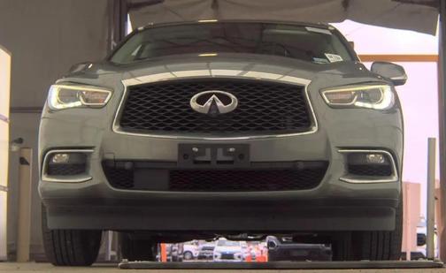 Gray 2020 INFINITI QX60 Luxe