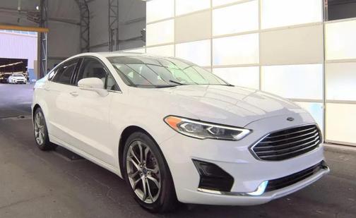 White 2020 Ford Fusion SEL
