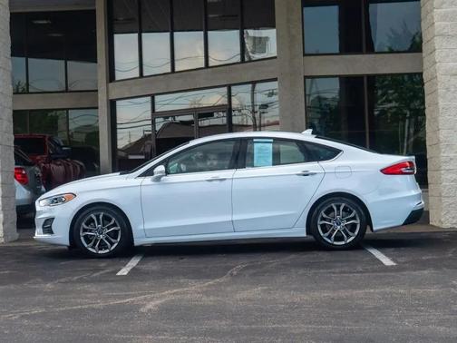 White 2020 Ford Fusion SEL