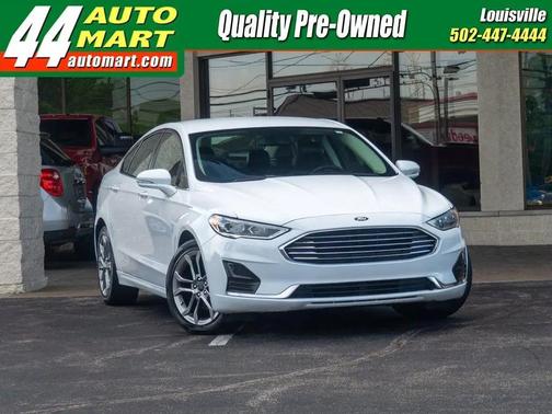 White 2020 Ford Fusion SEL