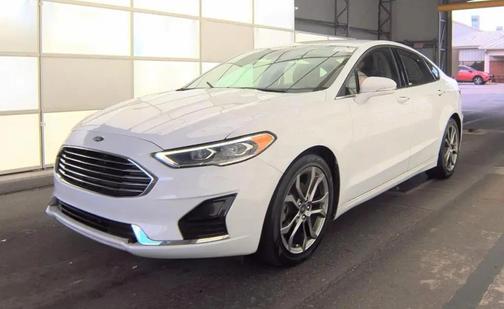 White 2020 Ford Fusion SEL