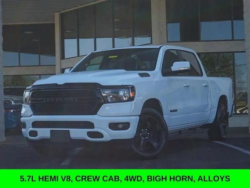 White 2020 RAM 1500 Big Horn/Lone Star