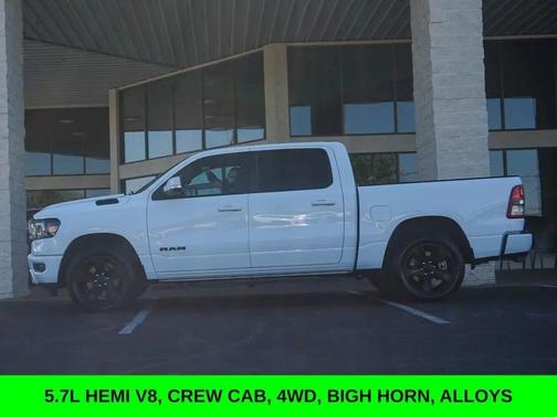 White 2020 RAM 1500 Big Horn/Lone Star