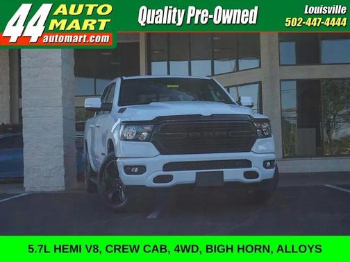 White 2020 RAM 1500 Big Horn/Lone Star