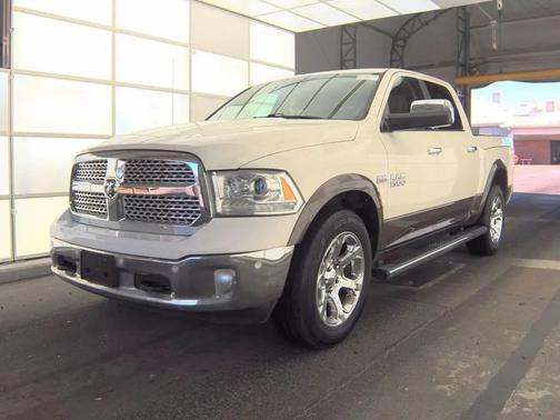 White 2018 RAM 1500 Laramie