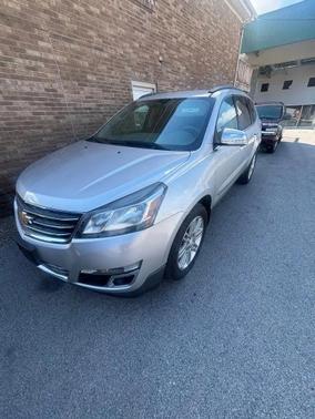 Silver 2015 Chevrolet Traverse 1LT