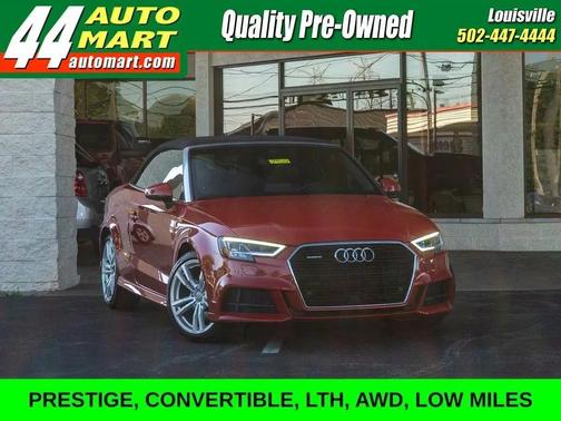 Red 2018 Audi A3 2.0T Prestige