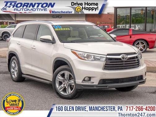 2014 Toyota Highlander Limited Platinum