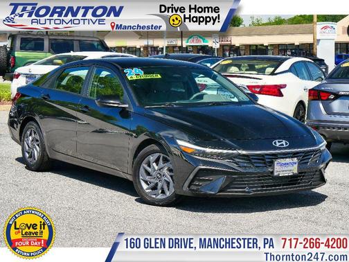 Abyss Black 2024 Hyundai ELANTRA SEL