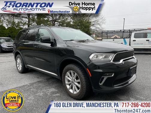 DB Black Clearcoat 2022 Dodge Durango SXT AWD