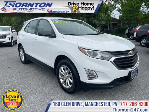 Summit White 2021 Chevrolet Equinox LS