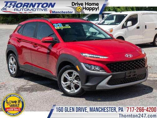 Pulse Red 2022 Hyundai KONA SEL