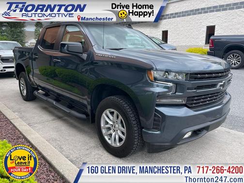 Shadow Gray Metallic 2021 Chevrolet Silverado 1500 RST