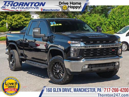 Black 2021 Chevrolet Silverado 2500 LT
