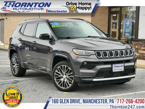 Billet Silver Metallic Clearcoat 2023 Jeep Compass Limited