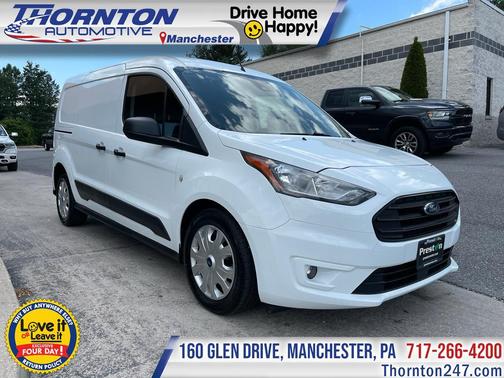 Frozen White 2022 Ford Transit Connect XLT