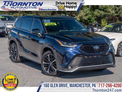 2022 Toyota Highlander XSE
