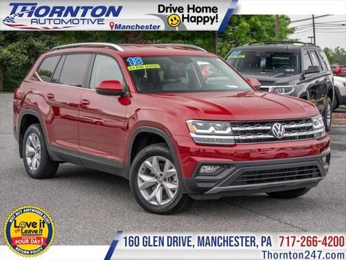 2018 Volkswagen Atlas 3.6L SE