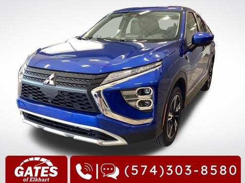 Lightning Blue Metallic 2025 Mitsubishi Eclipse Cross SE