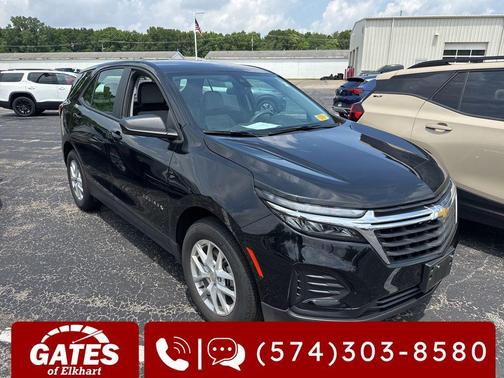 Mosaic Black Metallic 2024 Chevrolet Equinox LS