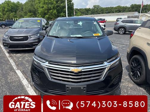 Mosaic Black Metallic 2024 Chevrolet Equinox LS