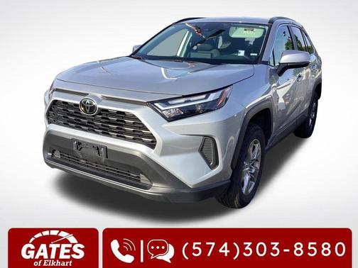 Silver Sky Metallic 2025 Toyota RAV4 XLE