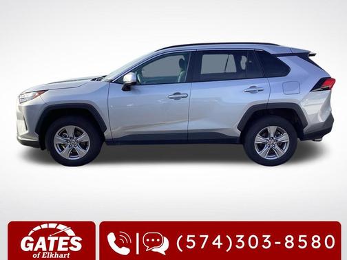 Silver Sky Metallic 2025 Toyota RAV4 XLE