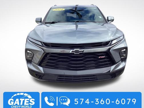 Sterling Metallic 2024 Chevrolet Blazer RS