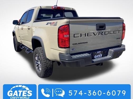 Sand Dune Metallic 2022 Chevrolet Colorado ZR2