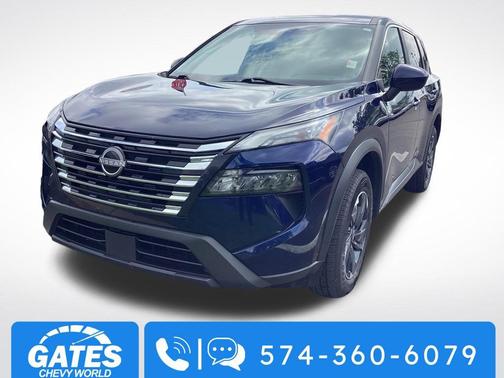 Deep Ocean Blue Pearl 2024 Nissan Rogue SV