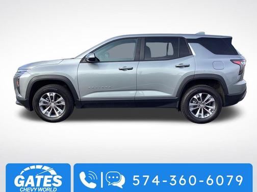 Sterling Gray Metallic 2025 Chevrolet Equinox 1LT