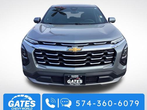 Sterling Gray Metallic 2025 Chevrolet Equinox 1LT