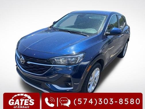 Sapphire Metallic 2023 Buick Encore GX Preferred