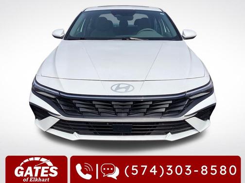 Serenity White 2025 Hyundai ELANTRA SEL