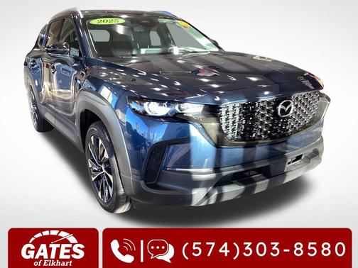 Ingot Blue Metallic 2025 Mazda CX-50 Hybrid Premium Plus Package
